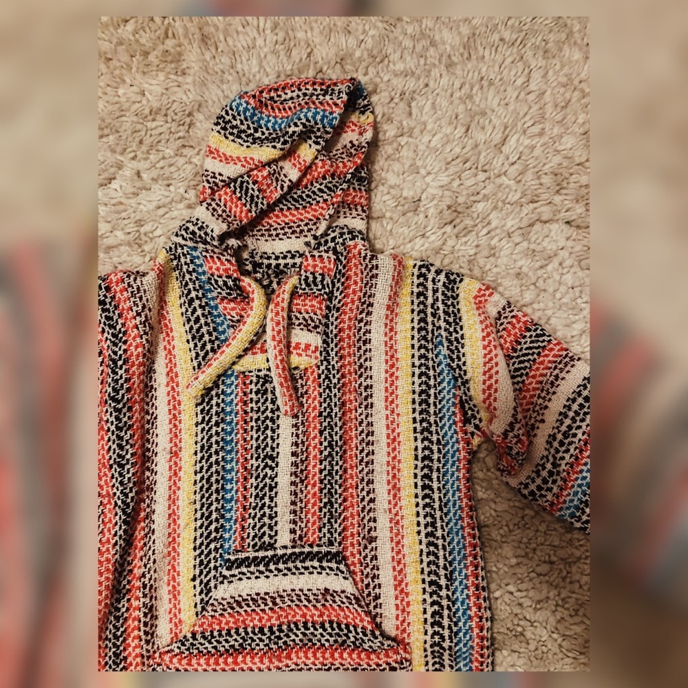 Rainbow Baja Hoodie